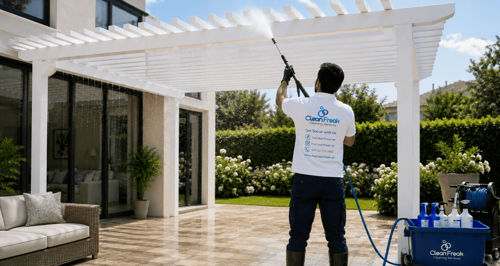 Pergola Cleaning