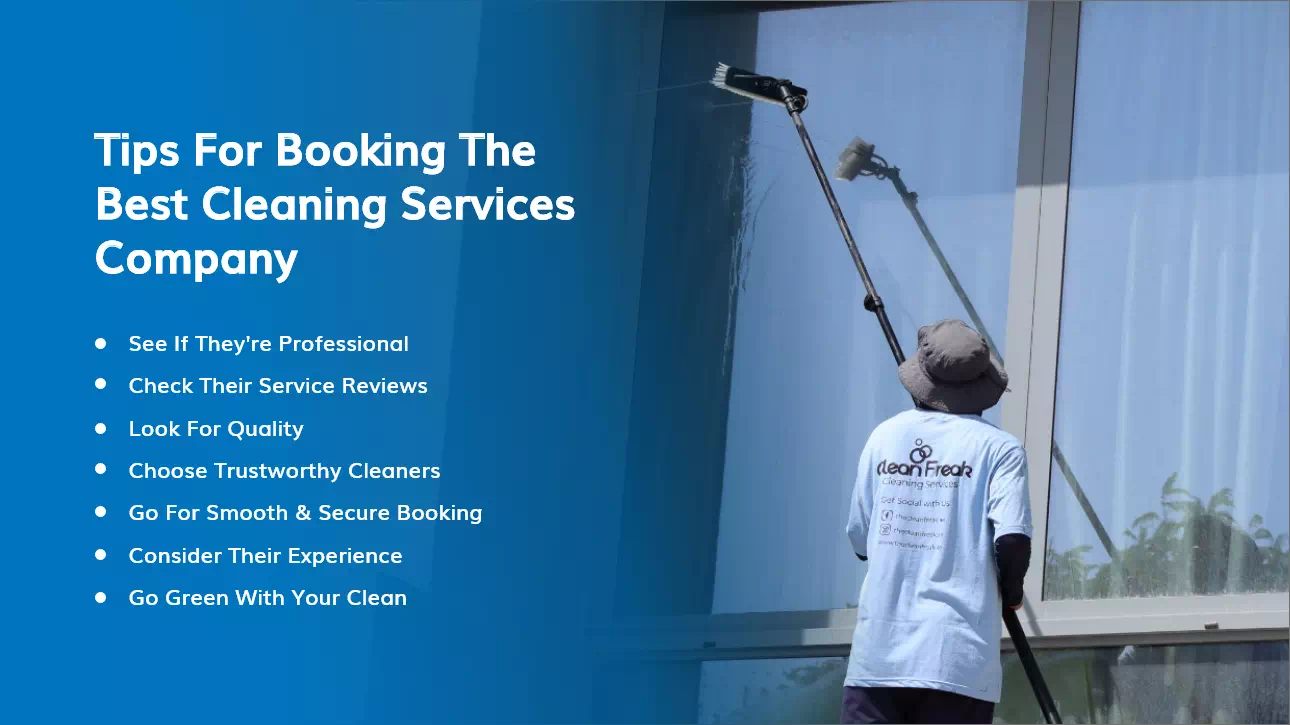 Tips For Booking The Best Cleaning Services Company